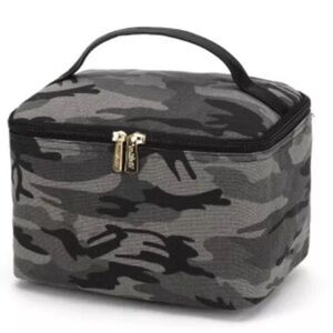 Viv&Lou Black Camo Cosmetic Bag